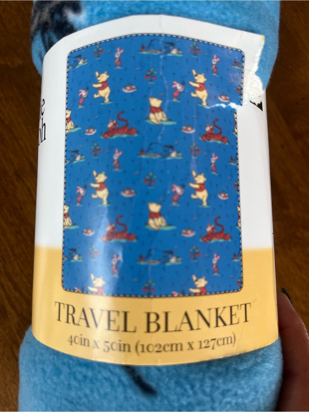 Disney Winnie the Pooh Travel Blanket NEW - Picture 2 of 4